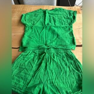 ME+EM High Waist Green Set